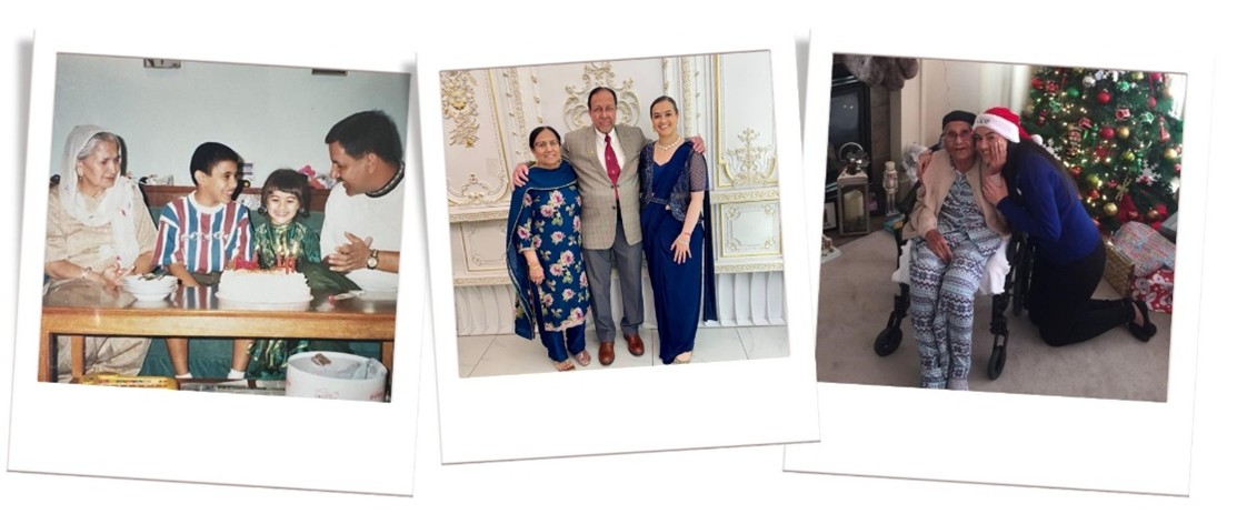 Three polaroids side by side