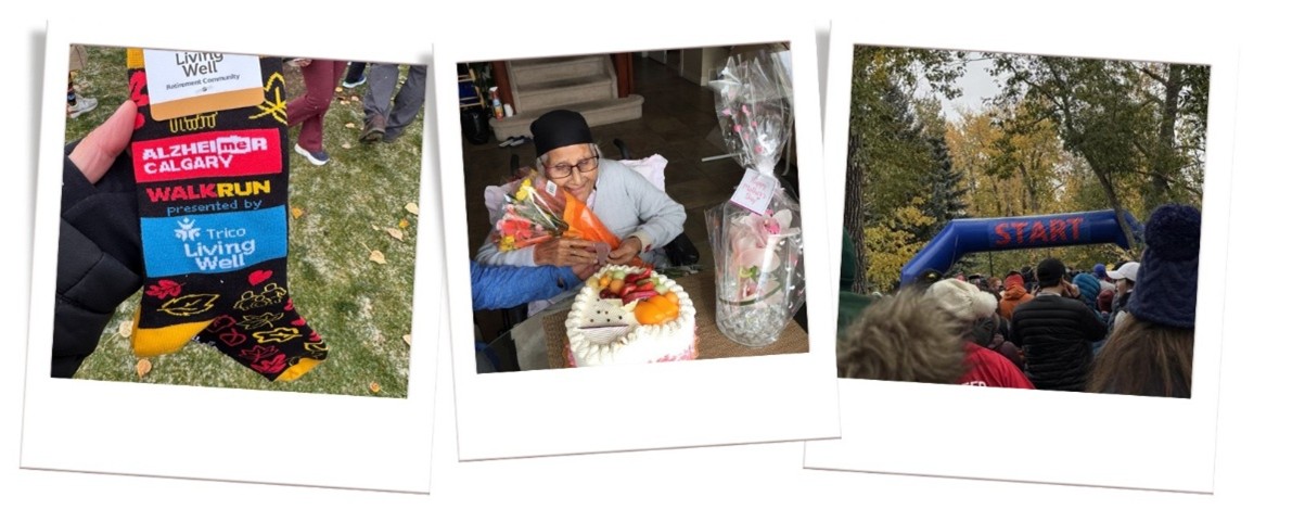 Three polaroids side by side