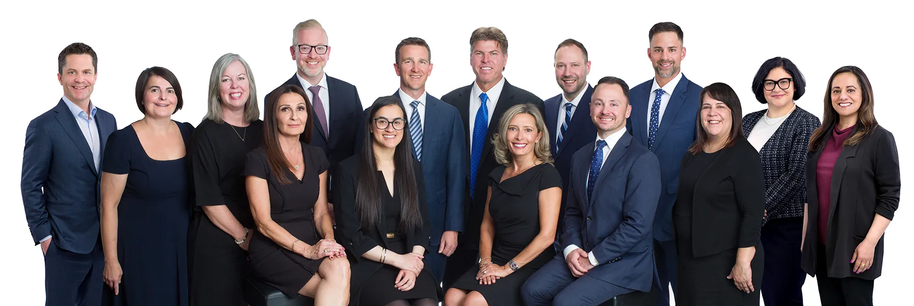 A group photo of the Aspire Wealth team