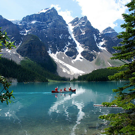 Lake Moraine - Canadian Rockies
