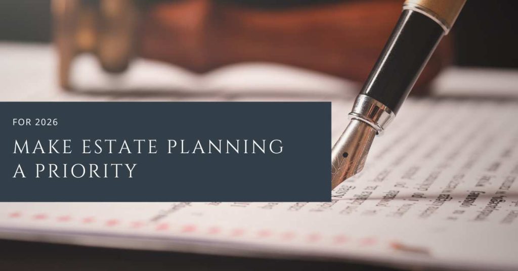 Estate Planning for 2026 title page