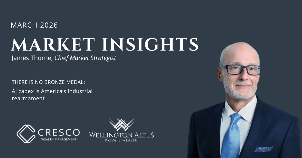 Dr. Thorne pictures with article title Market Insights