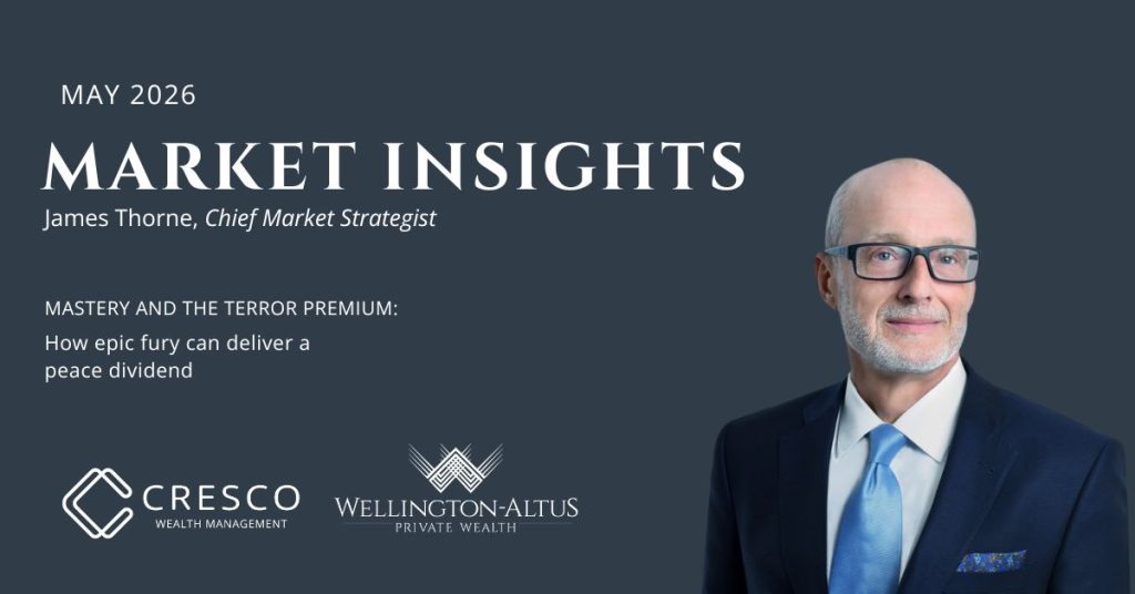 title market insights with a picture of dr. james thorne