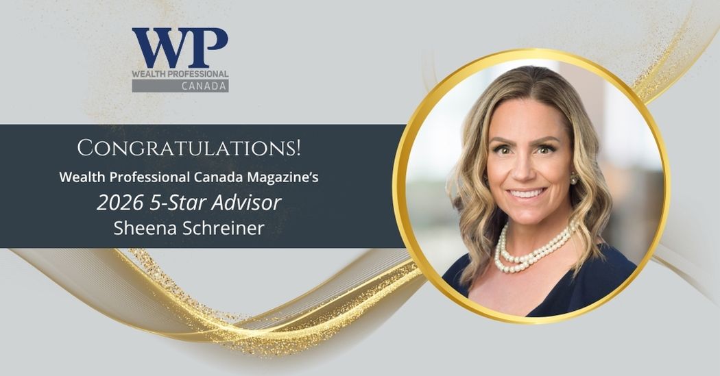 Photo of advisor Sheena Schreiner with words "Congratulations 5-Star Advisor"