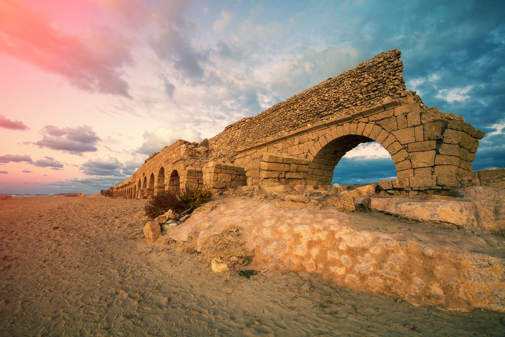 Aqueduct at Caesarea Maritima