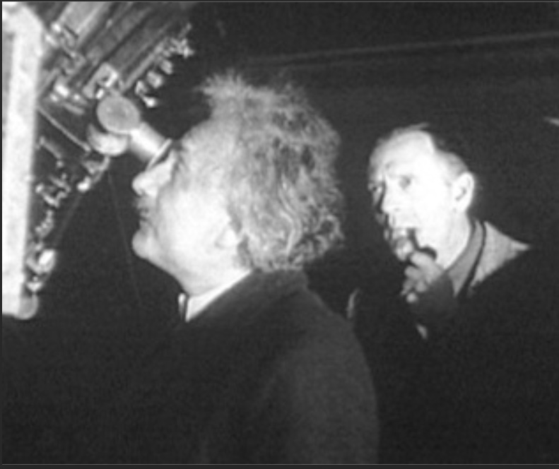 Einstein and Hubble on Mount Wilson