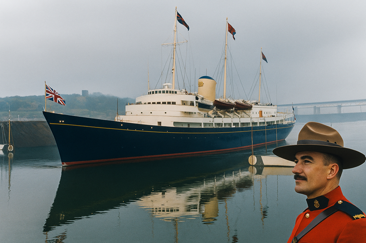 Boat on St Lawrence seaway