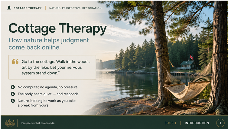 Cottage Therapy