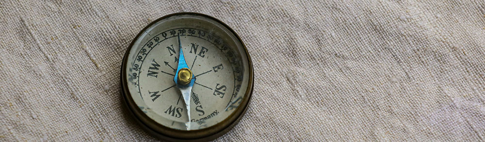 a compass