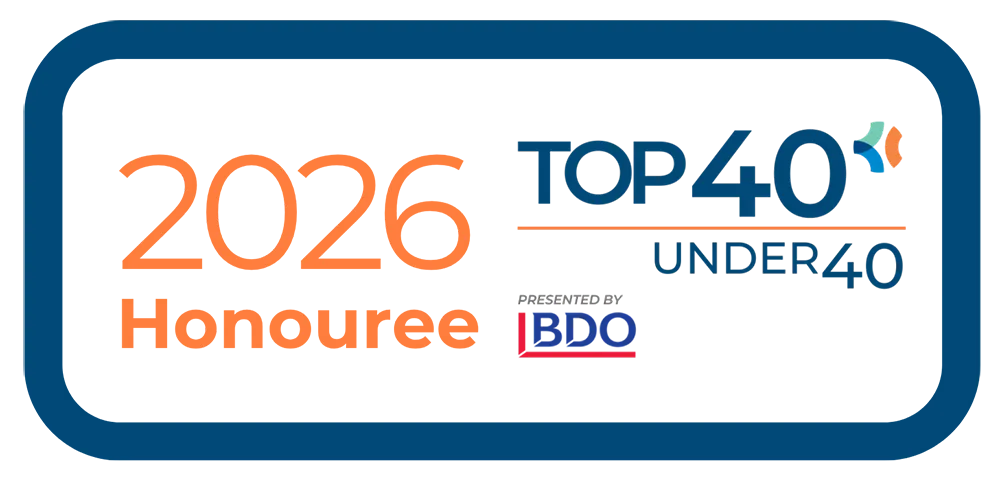 Top 40 Honouree - website