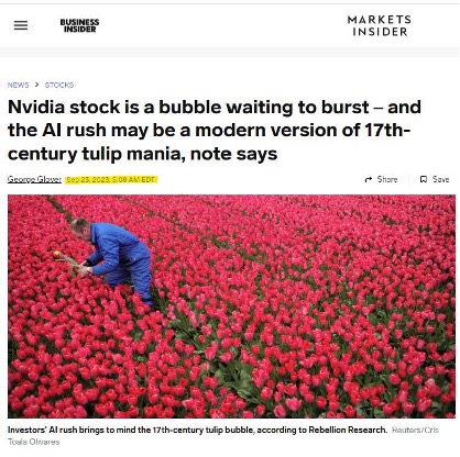 Nvidia Stock is a bubble