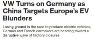 VW Turns on Germany