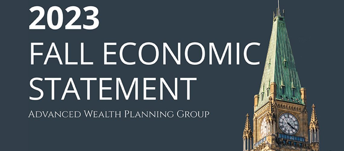 2023 Fall Economic Statement - Lakeview Wealth Management