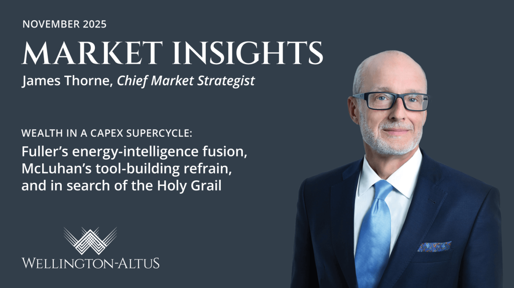 Everyone’s talking about an AI bubble—but are we missing the real story? In his November Market Insights, James Thorne explains why the real AI opportunity can be found in the CapEx supercycle buildout