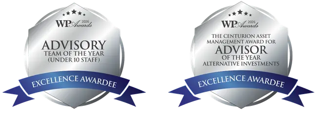 WP 2026 Award for Advisory Team of the Year & Centurion Asset Management Award