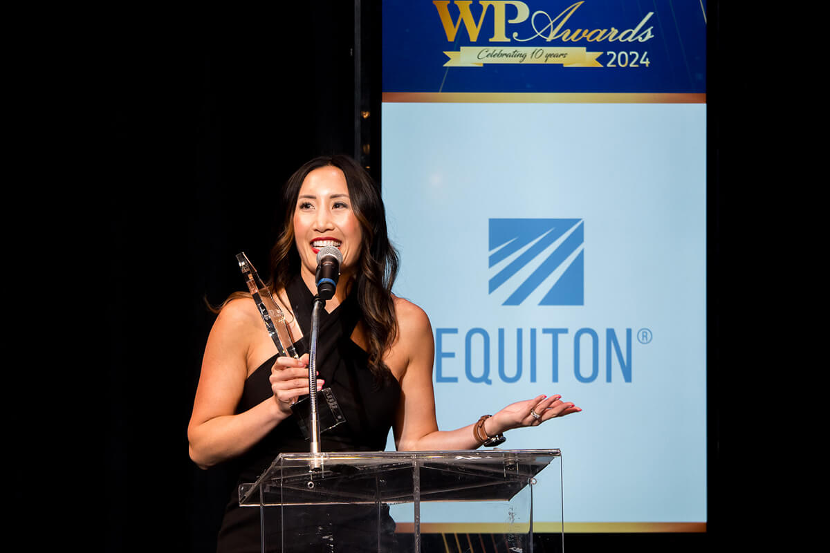 Maili Wong at the Wealth Professional Awards 2024