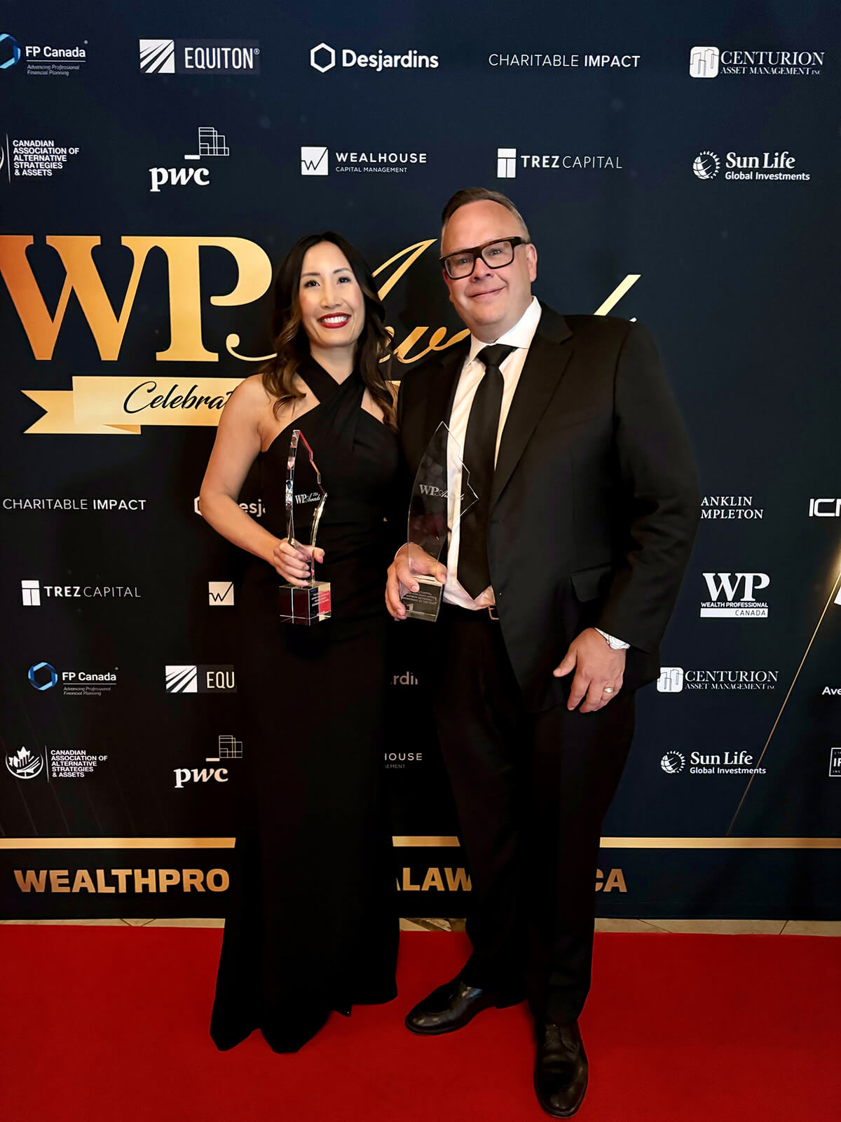 Maili Wong at the Wealth Professional Awards 2024 