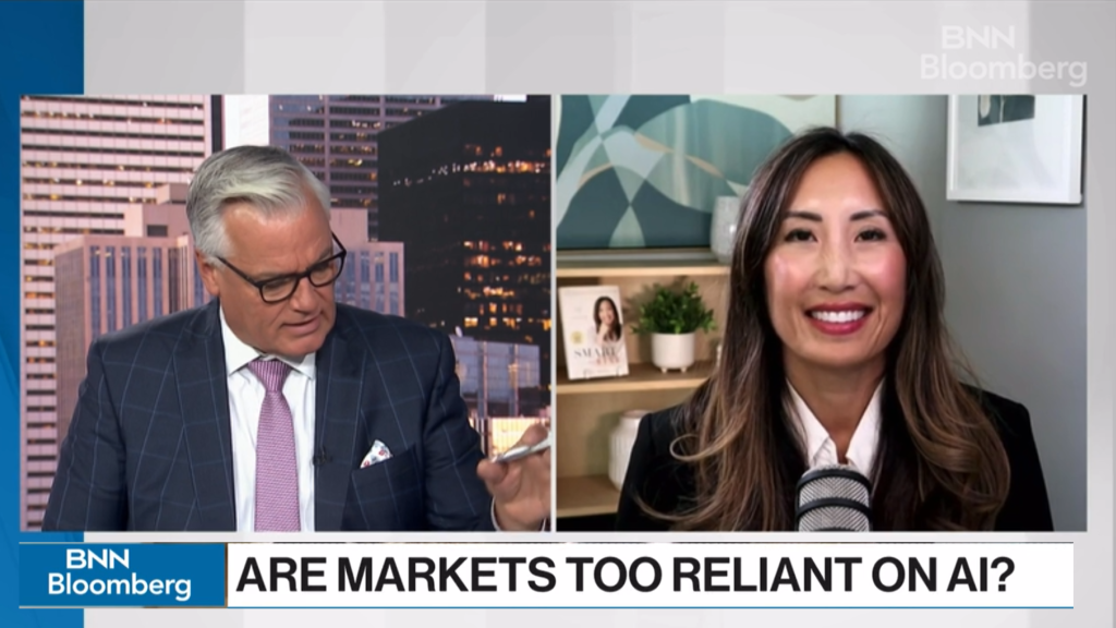 BNN Bloomberg interview featuring Maili Wong discussing bond yields, fiscal policy, AI investment growth and market outlook for investors.
