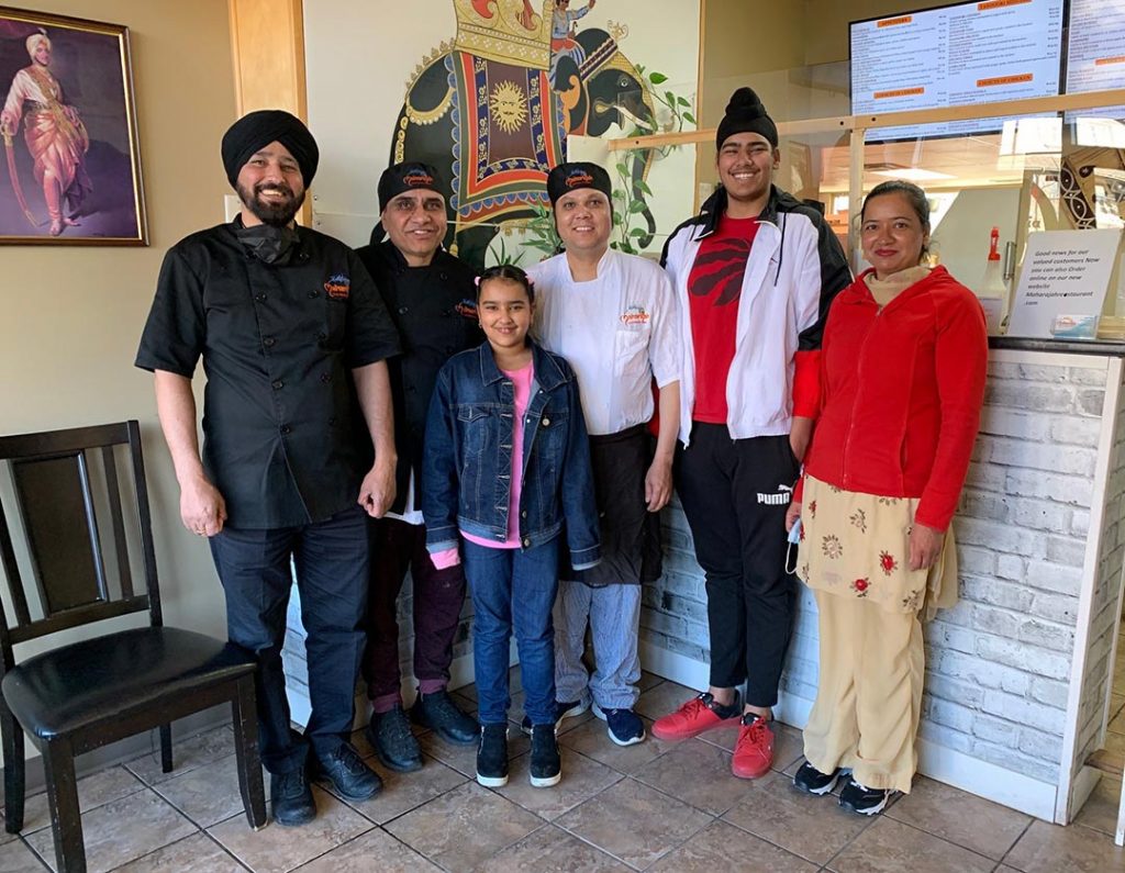 The Maharajah Restaurant's Singh Family